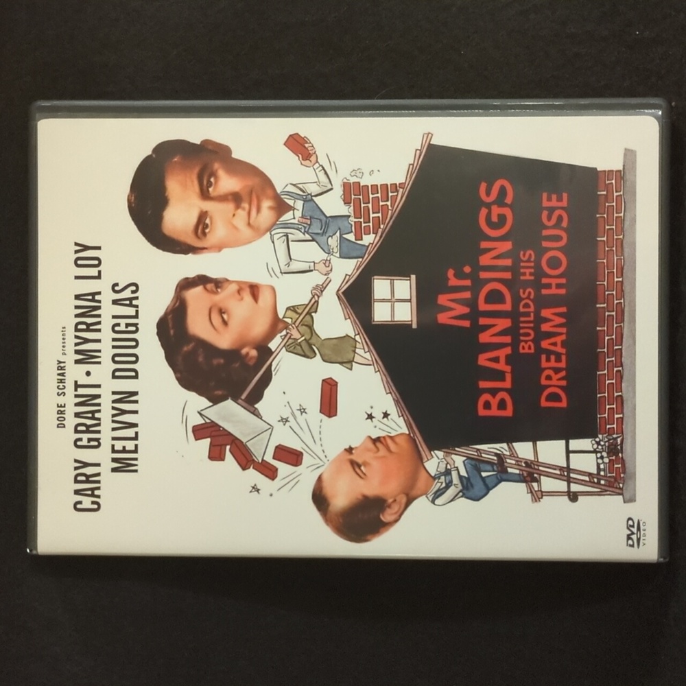 "MR.BLANDINGS BUILDS HIS DREAM HOUSE"  DVD. B/W. NOT RATED. 1948